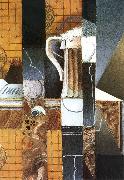 Juan Gris Beer cup and card Germany oil painting artist